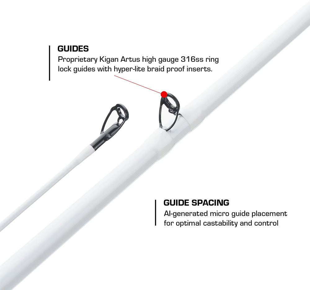 Duckett Fishing Zeus Series Casting Rods