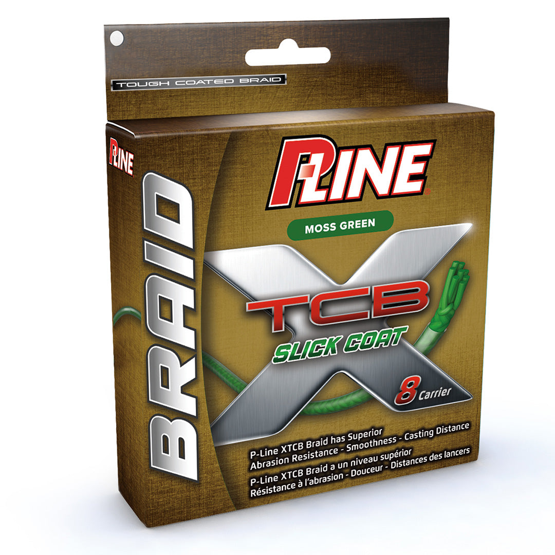 P-Line X-Braid 2500 Yard Bulk Spool Green