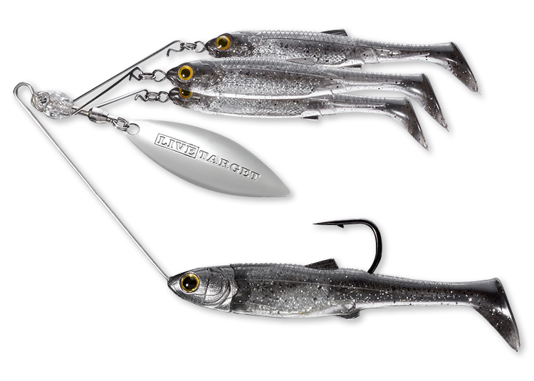 LIVETARGET BaitBall Spinner Rig Umbrella Rig
