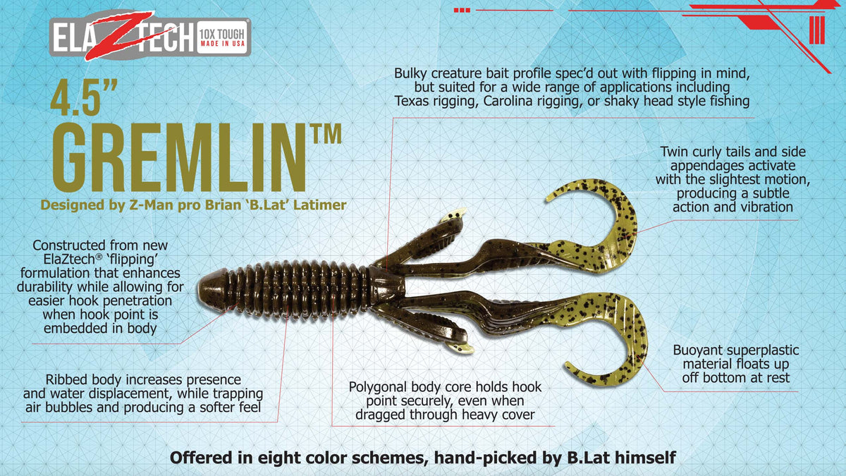 Z-Man Gremlin - 4 Pack