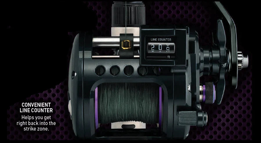 Daiwa Prorex Levelwind Line Counter Reel