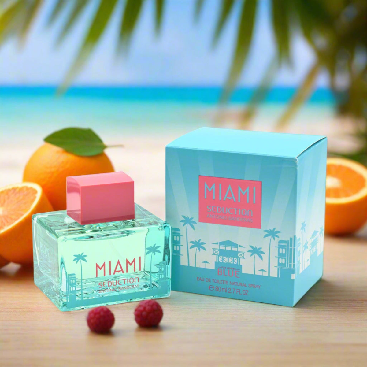 Miami Seduction by Antonio Banderas for women EDT 2.7 oz New In Box