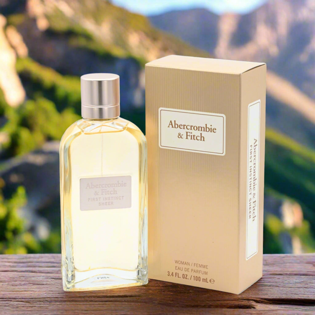First Instinct Sheer Abercrombie & Fitch perfume women EDP 3.4 oz New In Box