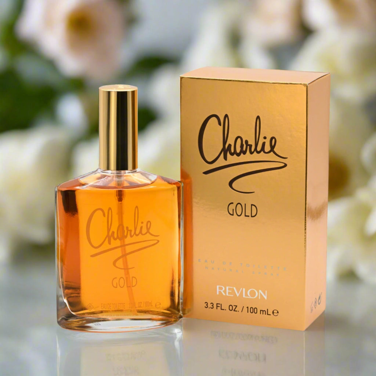 CHARLIE GOLD by REVLON Perfume 3.4 / 3.3 oz EDT For Women New in Box
