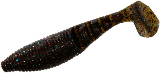 Yamamoto Baits 4 Inch Kickin' Zako Paddle Tail Swimbait - 5 pack