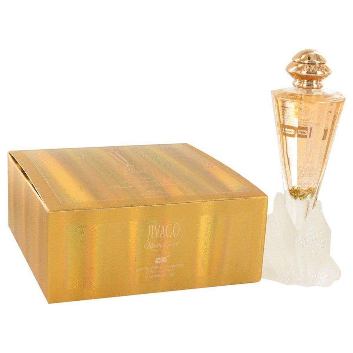 JIVAGO 24K Rose Gold by Ilana Jivago perfume for women EDP 2.5 oz New in Box
