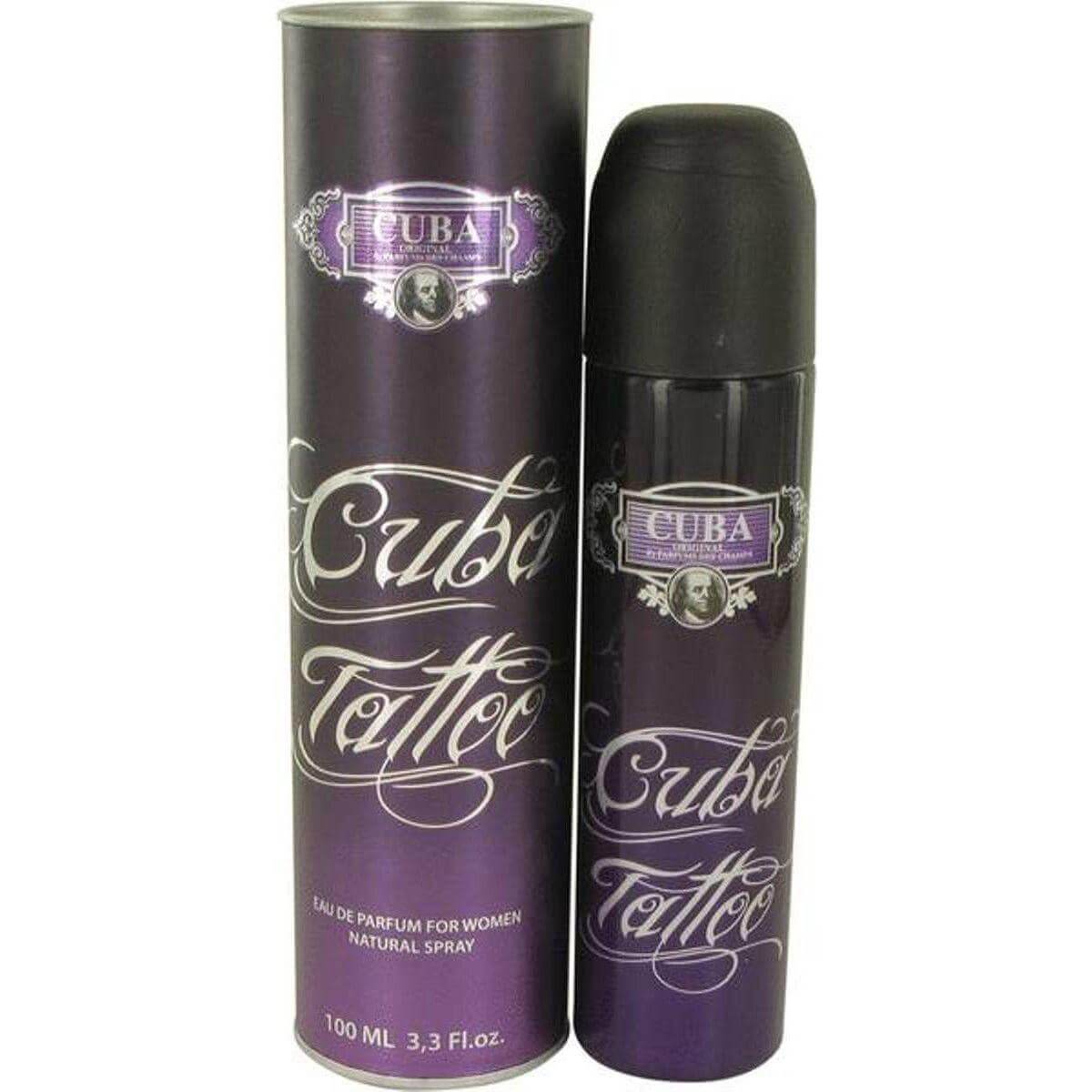 Cuba Tattoo by Cuba perfume for women EDP 3.3 / 3.4 oz New in Box