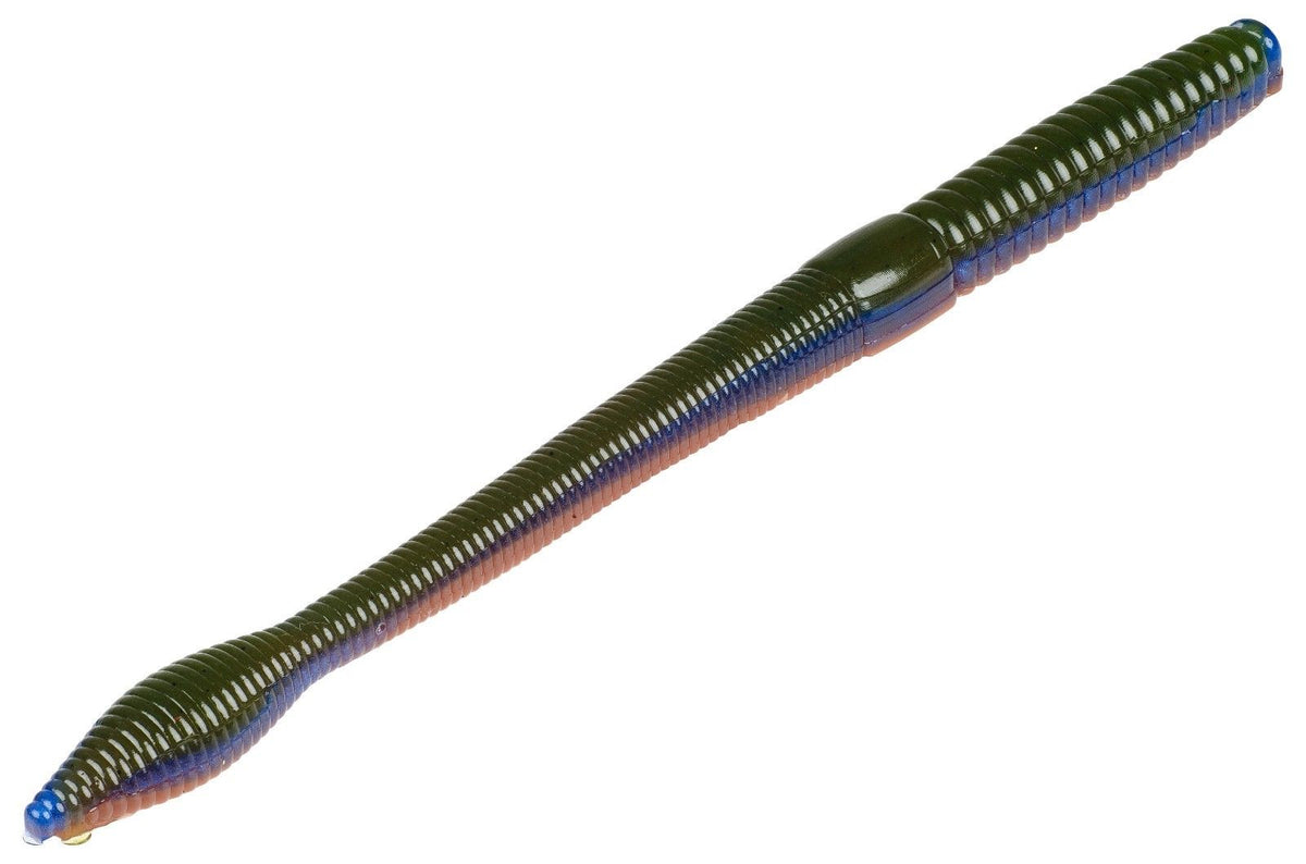 Strike King KVD Bull Worm 8 inch Soft Plastic Worm 5 pack