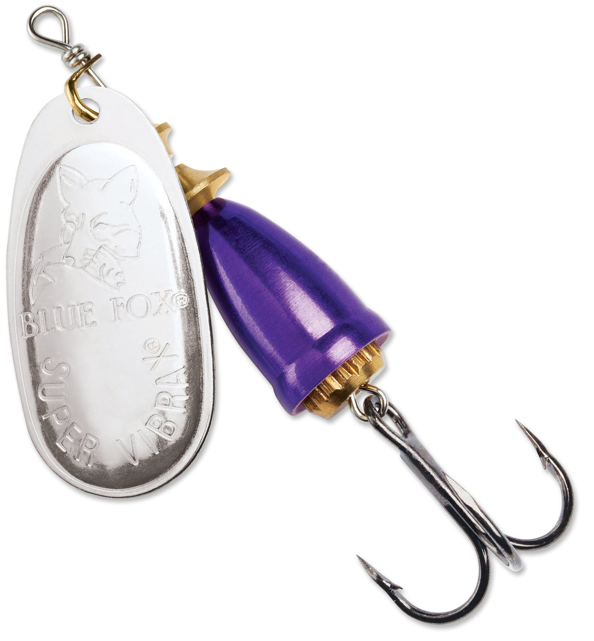 Blue Fox Classic Vibrax Plated Series Inline Spinner