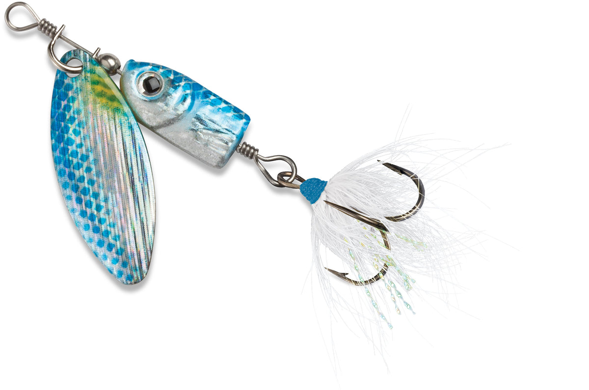 Blue Fox Flash Spinner