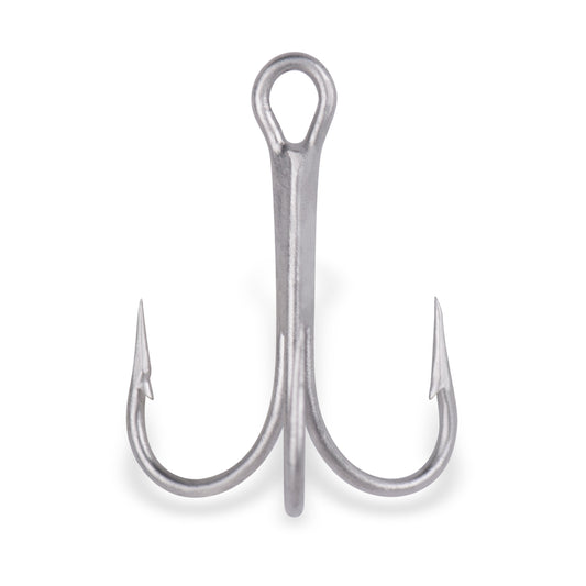Mustad 3565 DuraSteel O'Shaughnessy Treble Hook 2X Strong