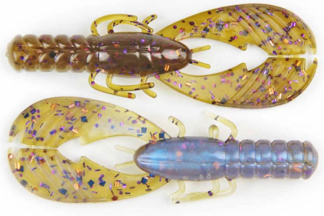 Xzone Muscle Back Craw Soft Plastic Craw 8 pack