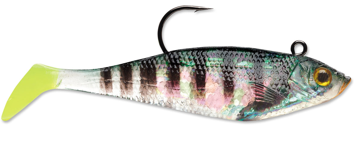 Storm WildEye Swim Shad Paddle Tail Swimbait 3 pack