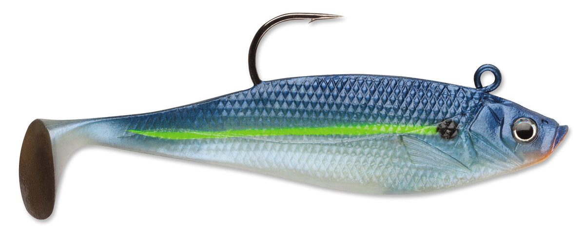 Storm WildEye Swim Shad Paddle Tail Swimbait 3 pack