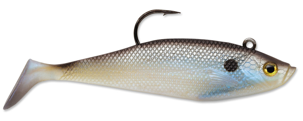 Storm WildEye Swim Shad Paddle Tail Swimbait 3 pack