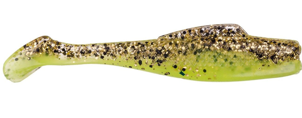 Strike King Redfish Magic Glass Minnow 4 inch ElazTech Paddle Tail Swimbait 5 pack