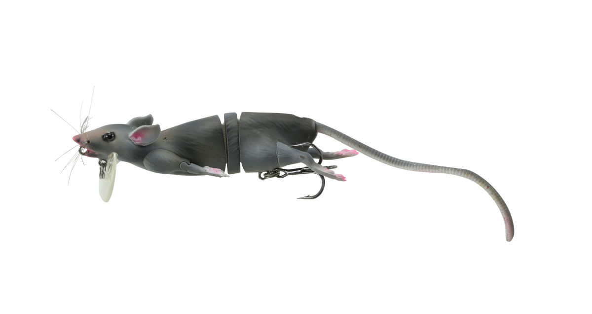 Savage Gear 3D Rat Floating Bait Topwater Wakebait