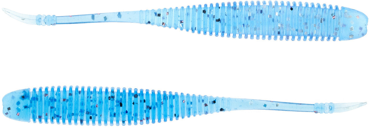 NetBait Flat Sided Shad - BaitFuel Infused Drop Shot Bait