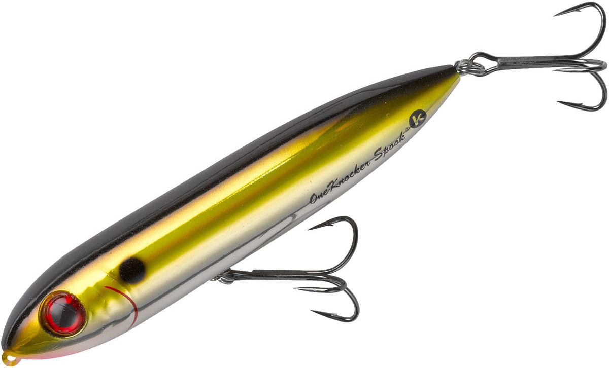 Heddon One Knocker Spook 4 1/2 inch Topwater Walker