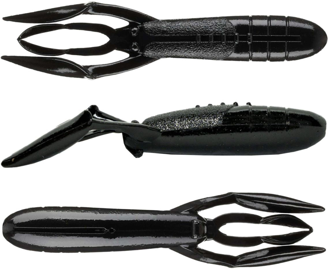 Keitech Glide Camaron 3.5 Inch Soft Plastic Craw - 6 Pack