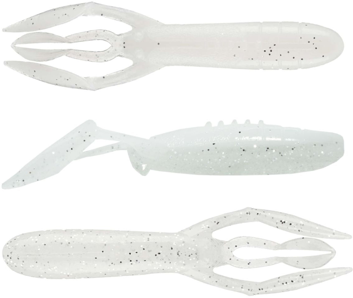 Keitech Glide Camaron 3.5 Inch Soft Plastic Craw - 6 Pack