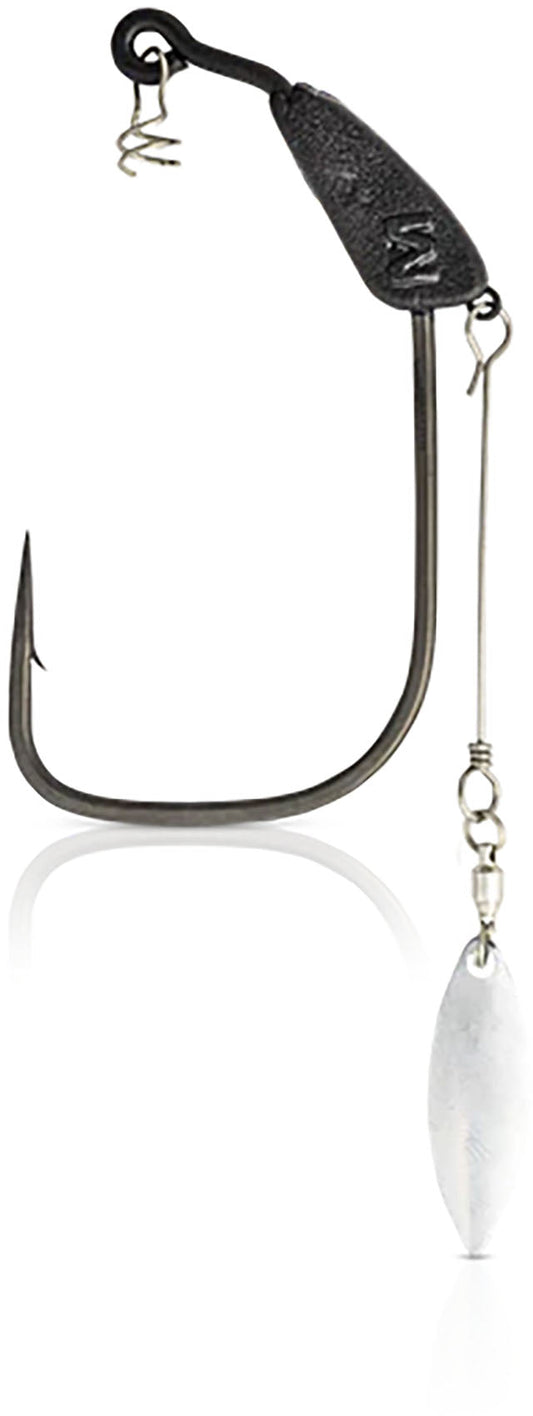 Mustad Alpha-Point Infiltrator Weighted Bladed Hook - 2 Pack