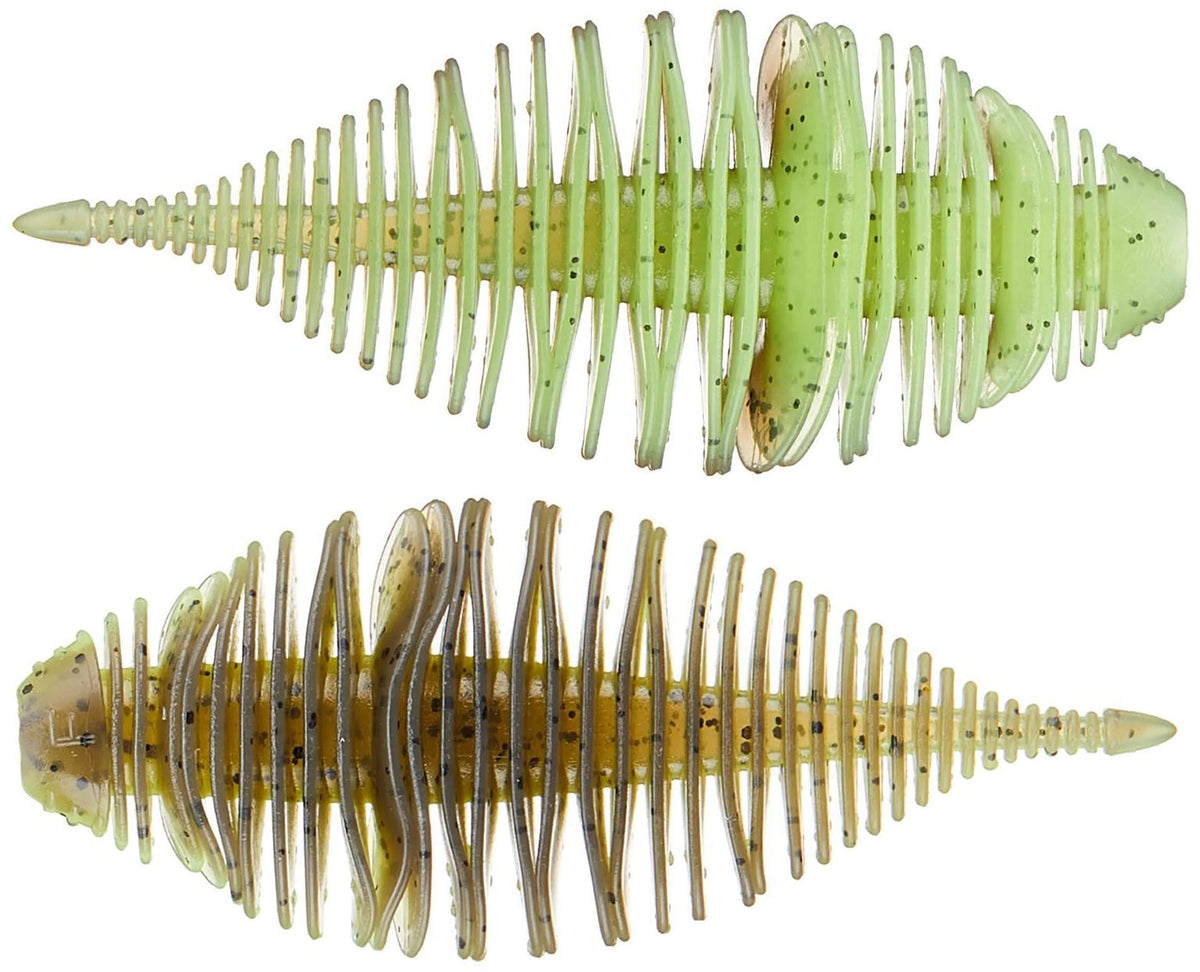 Geecrack Bellows Gill Floating Elastomer Soft Plastic Creature Bait - 2.8 Inch