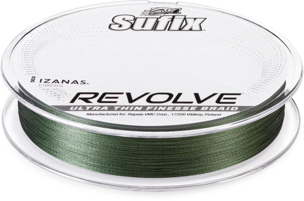 Sufix Revolve Low-Vis Green Braid - 200 Yards