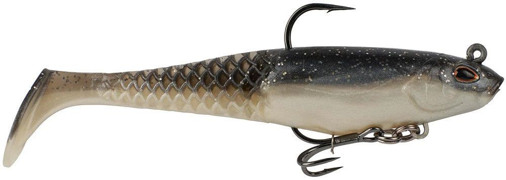 Berkley PowerBait Saltwater CullShad Pre-Rigged Soft Body Swimbait - 6 Inch