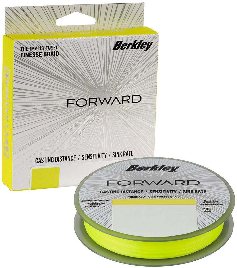 Berkley Forward Finesse Flame Green Braid - 150 Yard Spool