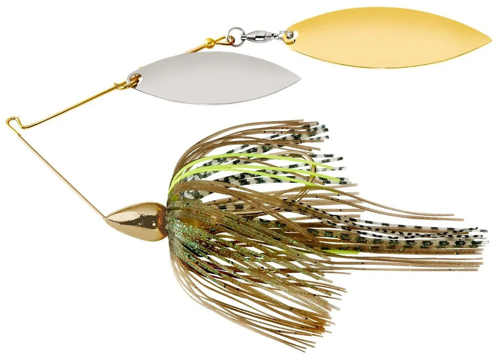 War Eagle Double Willow Gold Frame Spinnerbait - 3/8 oz