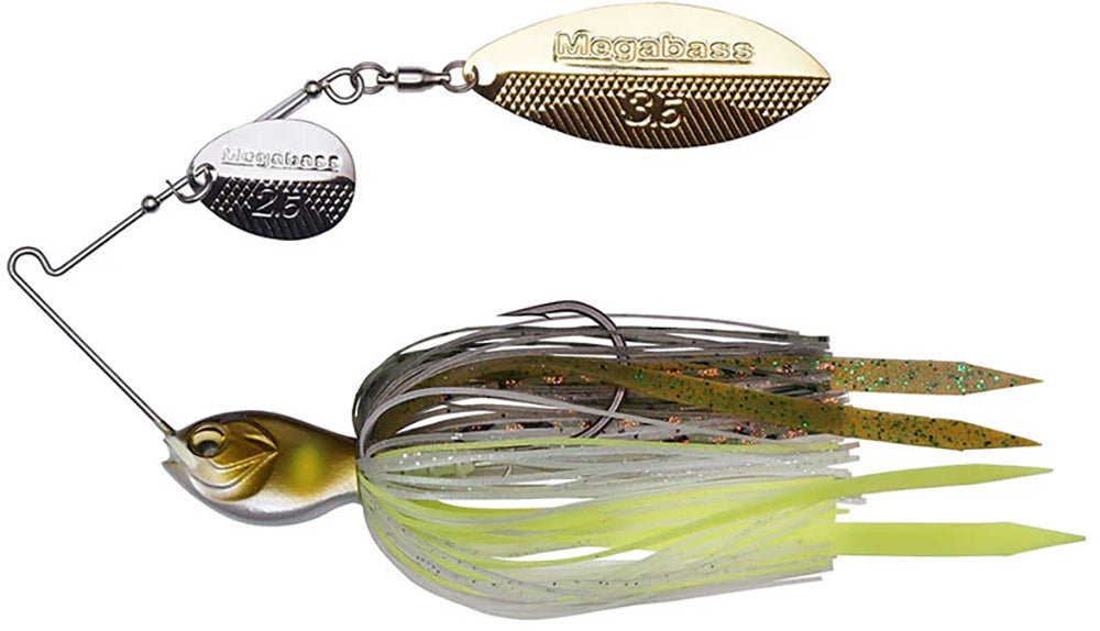Megabass SV-3 Colorado Willow Slow Roll Spinnerbait