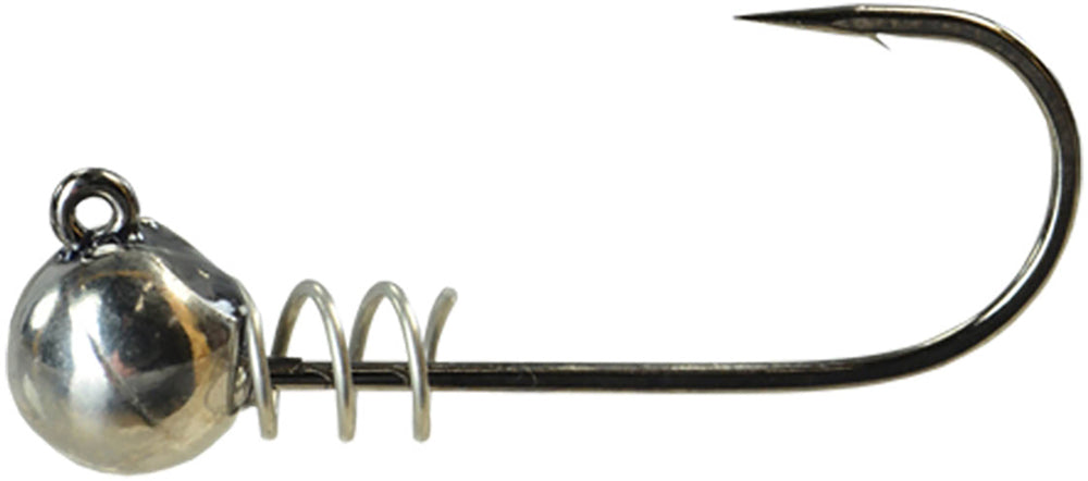 Picasso Lures Tungsten Spring Lock Ball Jighead - 2 Pack