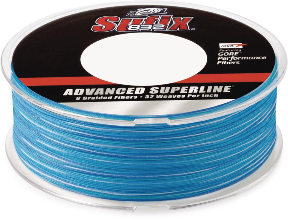 Sufix 832 Advanced Superline Coastal Camo Braided Line - 600 Yard Bulk Spool