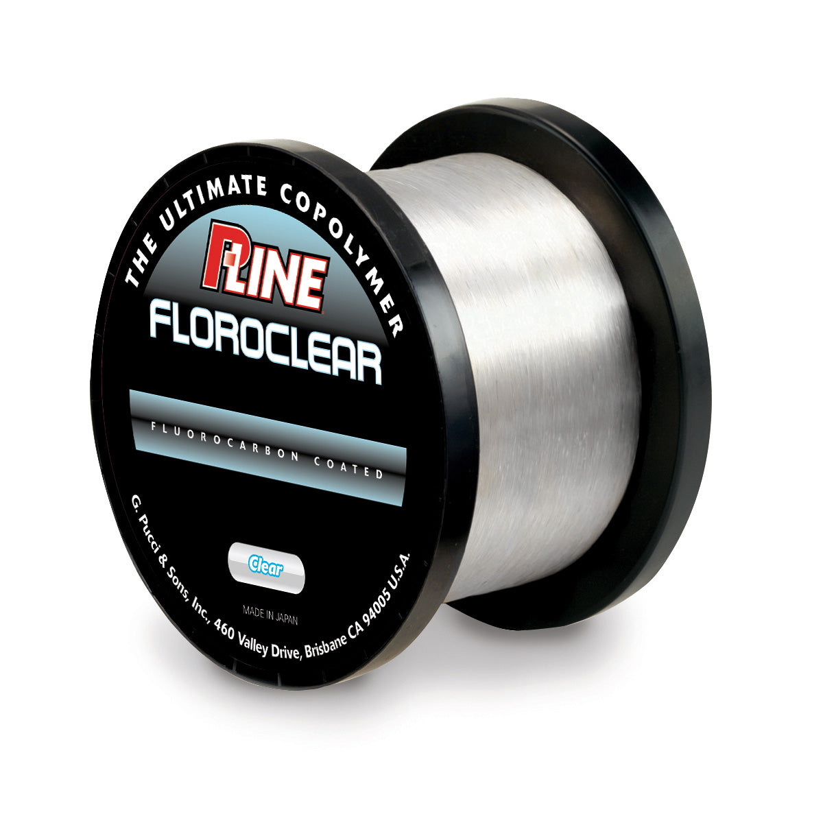 P-Line Floroclear Coated Fluoro 3000 Yard Clear