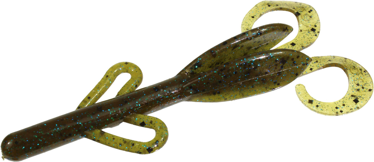 Zoom Brush Hog Midsize Creature Bait - 4.5 Inch