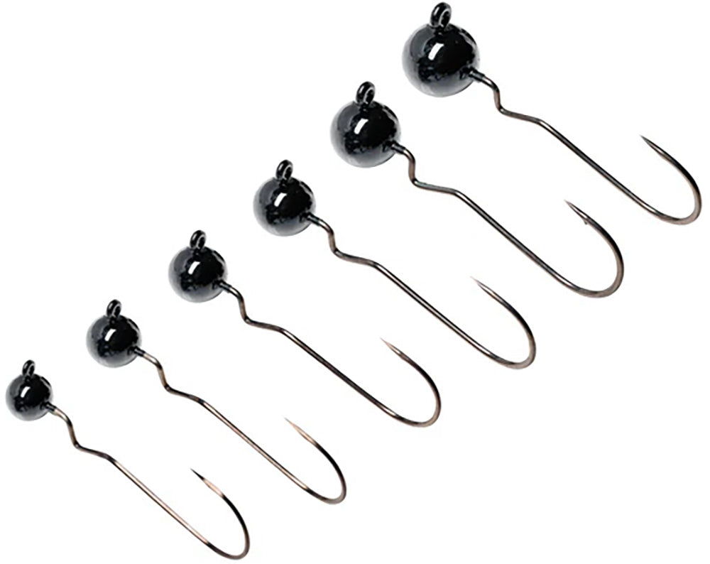 SPRO Skip Gap Round Shaky Head Jighead - 3 Pack