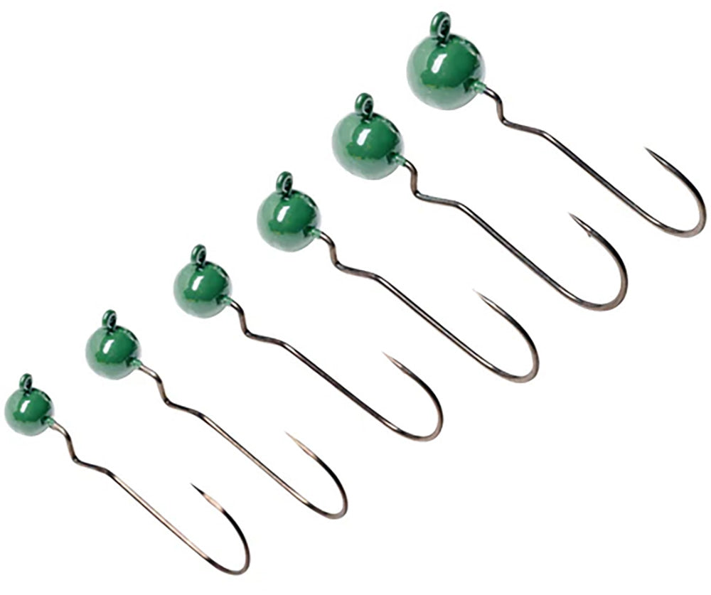SPRO Skip Gap Round Shaky Head Jighead - 3 Pack