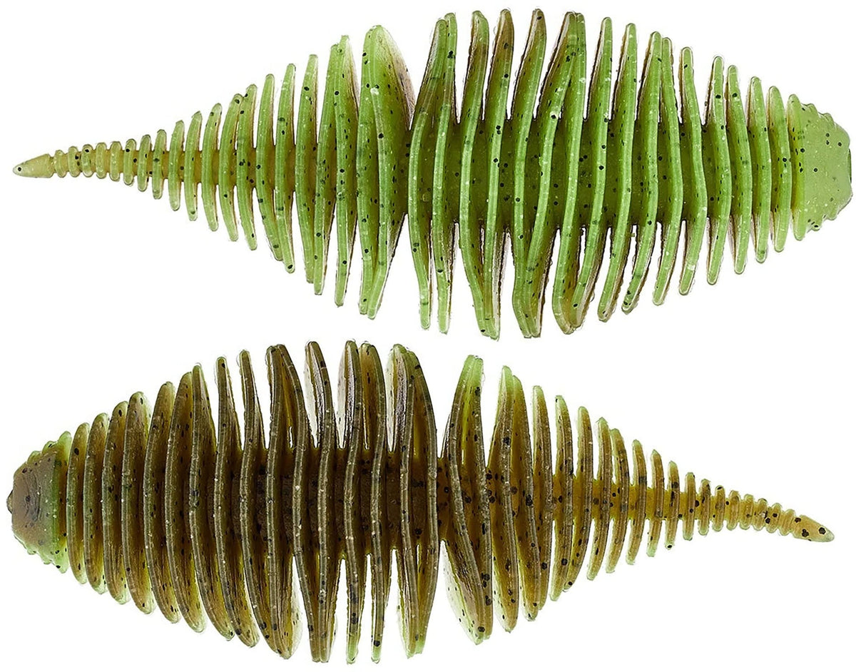 Geecrack Bellows Gill Floating Elastomer Soft Plastic Creature Bait - 2 Inch