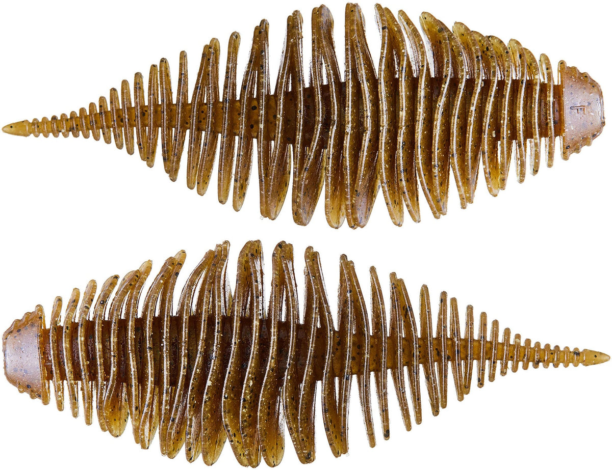 Geecrack Bellows Gill Floating Elastomer Soft Plastic Creature Bait - 2 Inch