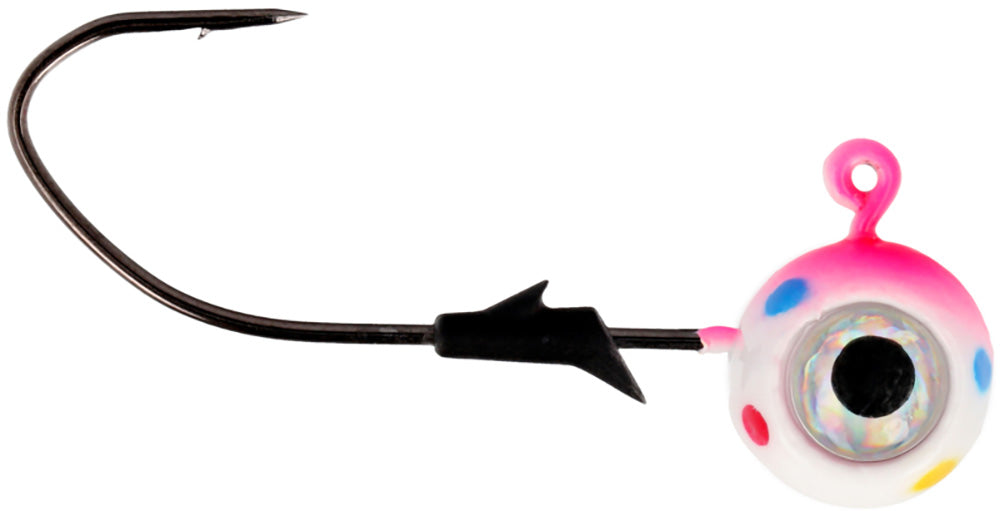 Eagle Claw Lazer Pro-V Eagle Eye Ball Jighead - 3 Pack