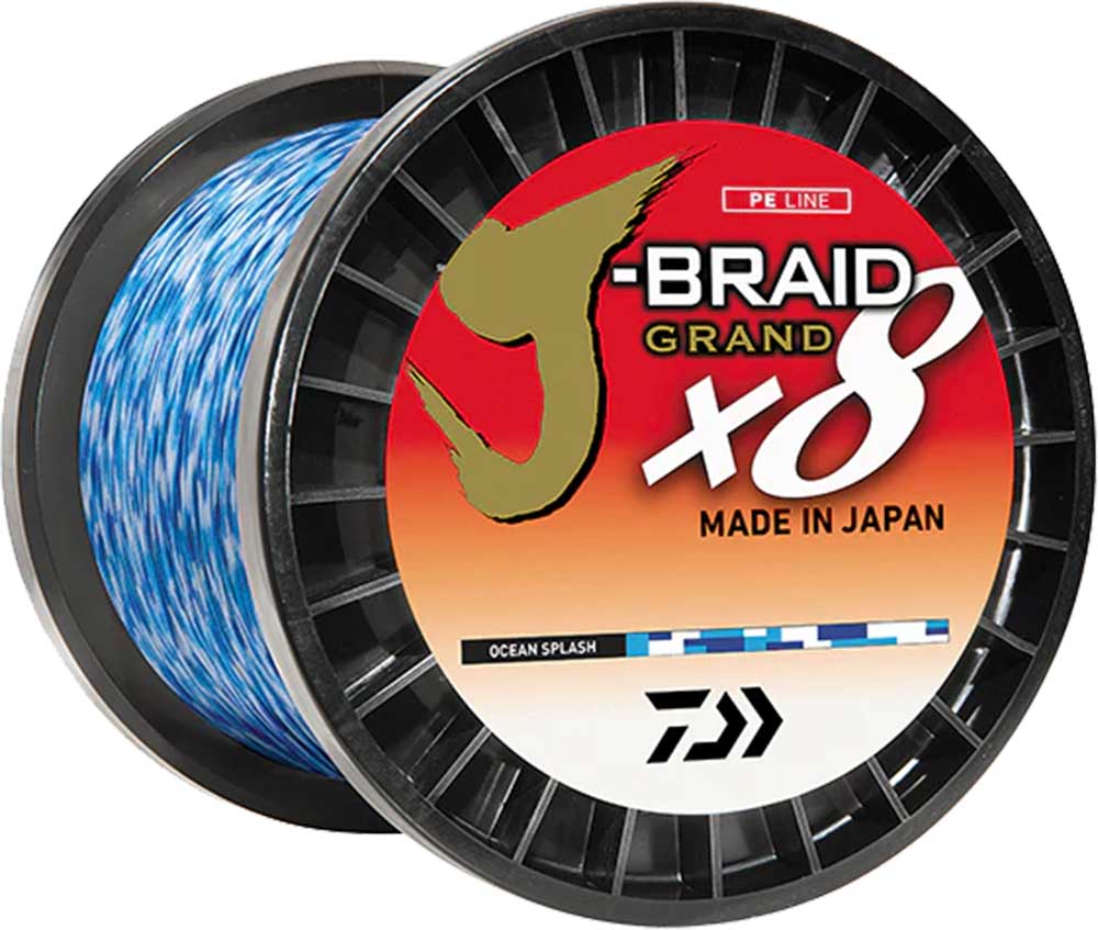 Daiwa J-Braid Grand x8 Ocean Splash Braided Line