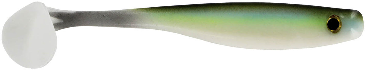 Big Bite Baits Suicide Shad 5 inch Paddle Tail Swimbait 4 pack