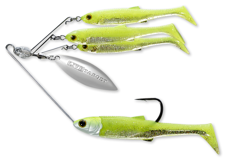 LIVETARGET BaitBall Spinner Rig Umbrella Rig