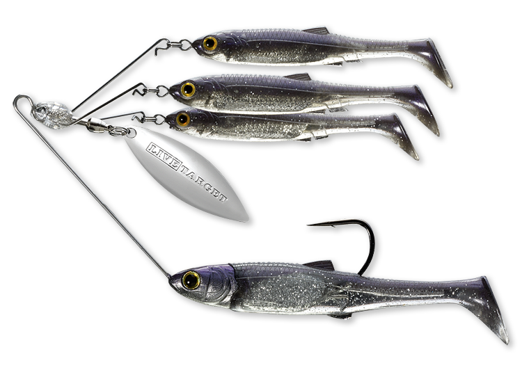 LIVETARGET BaitBall Spinner Rig Umbrella Rig