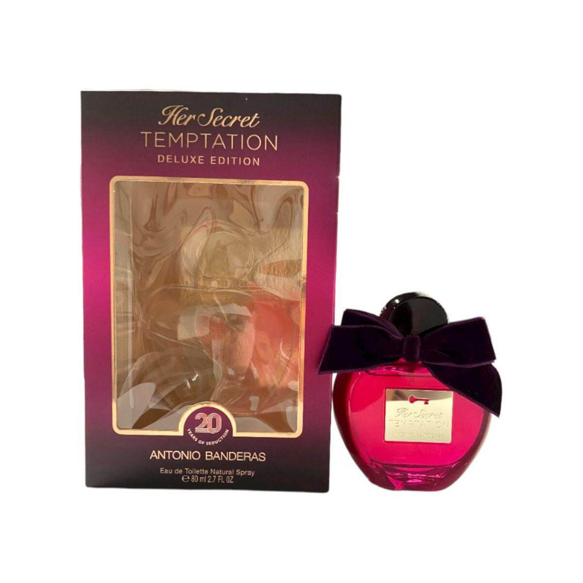 Her Secret Temptation (Deluxe Edition) by Antonio Banderas for women EDT 2.7 oz  New In Box