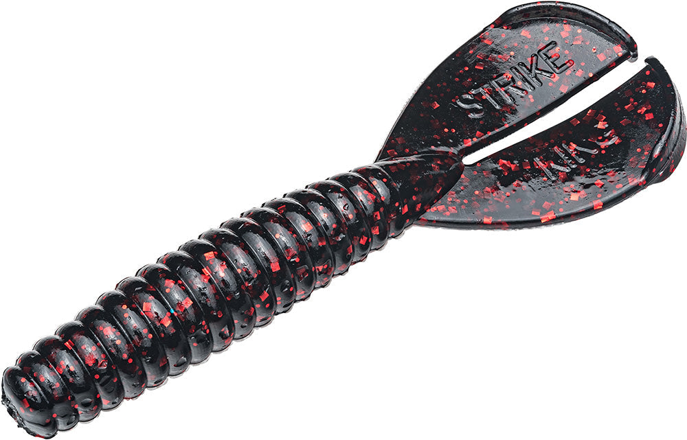Strike King Twin Tail Rage Menace 3.5 inch Soft Plastic Grub 8 pack