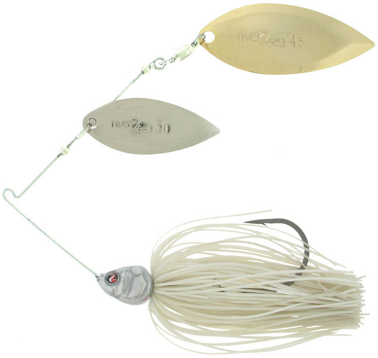 River2Sea Ish Monroe Bling Double Willow Spinnerbait 1/2 oz.