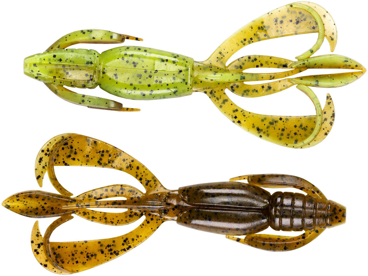 Keitech Crazy Flapper 3.6 inch Soft Plastic Creature Bait 7 pack