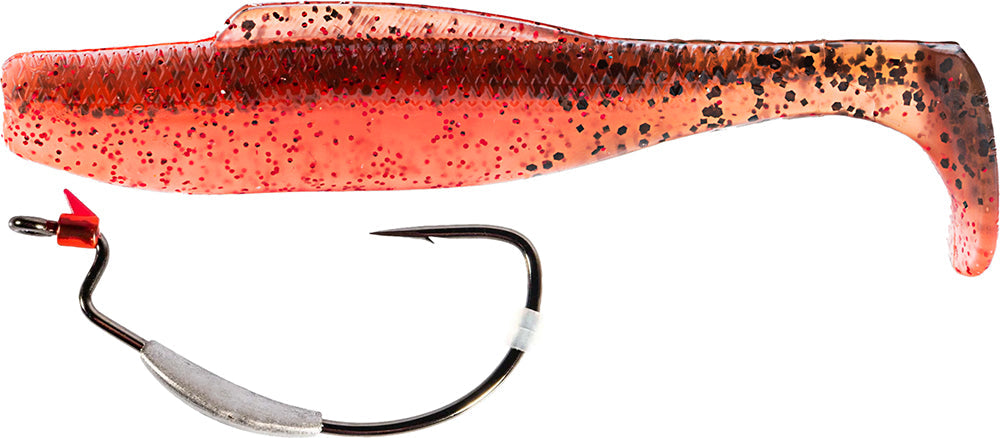 Z-Man 4 Inch DieZel MinnowZ & ZWG Weighted Swimbait Hook Combo